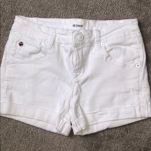 Hudson Jeans Kids White Shorts